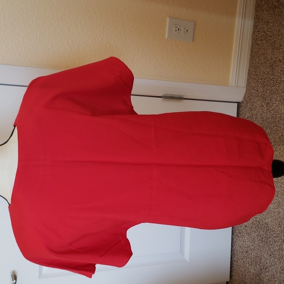Red Lauren Lee Blouse - Picture 3 of 5